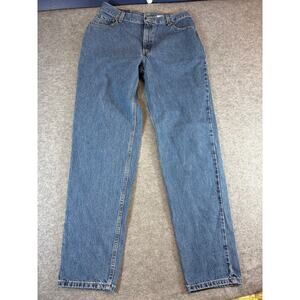 Levis 550 Jeans Womens Size 16 Blue Relaxed Fit Tapered Leg Streetwear Red Tab